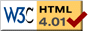 valid HTML-4.01